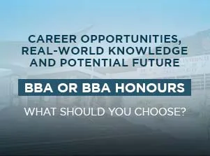 BBA vs BBA Honours - What's the difference?